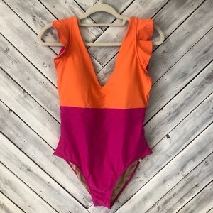 Summersalt backflip ruffle swimsuit